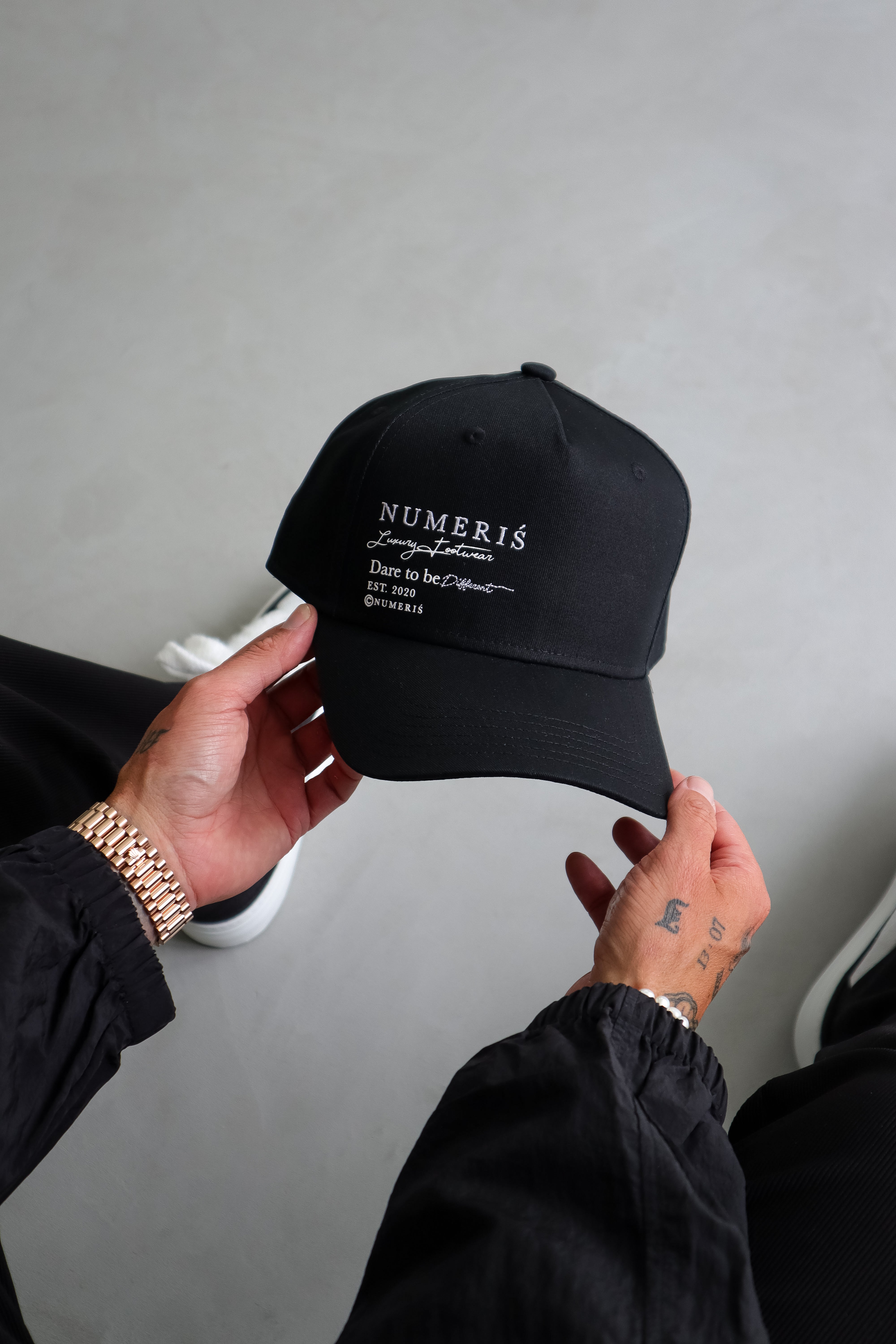 Casquette à visière - Noir